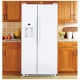 GE 20 cu. ft. White Side by Side Refrigerator (GSS20GEWWW)