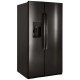 GE 36 inch 25.4 cu. ft. Black Stainless Steel Side by Side Refrigerator (PSE25KBLTS)