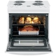 GE JSS28DNWW Electric Range