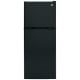 GE 24 inch 11.6 cu. ft. Black Top Freezer Refrigerator (GPE12FGKBB)