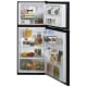 GE 24 inch 11.6 cu. ft. Refrigerator (GPE12FGKBB)
