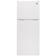 GE 24 inch 11.6 cu. ft. White Top Freezer Refrigerator (GPE12FGKWW)