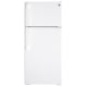 GE 28 inch 16.6 cu. ft. White Top Freezer Refrigerator (GTE17DTNRWW)