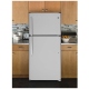 GE 30 inch 18 cu. ft. Top Freezer Refrigerator (GTE18FSLKSS)