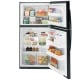 GE 33 inch 21.2 cu. ft. Top Freezer Refrigerator (GTE21GTHBB)