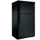 GE 24.6 cu. ft. Black Top Freezer Refrigerator (PTS25LHSBB)