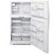 GE 24.6 cu. ft. White Top Freezer Refrigerator (PTS25LHSWW)