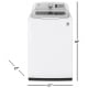 GE GTW750CSLWS Top Load Washer