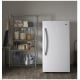 GE 17.3 cu. ft. White Upright Freezer (FUF17DLRWW)