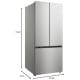 Hamilton Beach 30 inch 17.7 cu. ft. French Door Refrigerator (HBF1770)