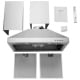 Hauslane WM-530SS-30B
