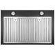 Hauslane Black Range Hood (WM-530BLK-30P)