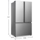 Hisense 36 inch 22.5 cu. ft. Refrigerator (RF225A3CSE)