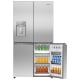 Hisense 36 inch 22.6 cu. ft. Stainless Steel French Door Refrigerator (RQ23G4FSEI)