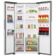 Hisense RS19A2CSD 36 inch 19.2 cu. ft. Side by Side Refrigerator