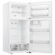Hisense 30 inch 18 cu. ft. White Top Freezer Refrigerator (RT18N6AWD)