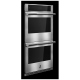 JennAir Rise 27 inch Stainless Steel Double Wall Oven (JJW2827LL)
