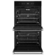 JennAir Noir 30 inch Stainless Steel Double Wall Oven (JJW2830LM)