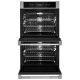 JennAir Rise 30 inch Stainless Steel Double Wall Oven (JJW3830IL)