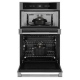 JennAir Rise 27 inch Stainless Steel Microwave Wall Oven Combo (JMW2427LL)