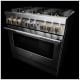 JennAir Rise 36 inch Stainless Steel Dual Fuel Range (JDRP436HL)