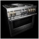 JennAir Rise 36 inch Dual Fuel Range (JDRP536HL)