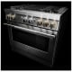JennAir Rise 36 inch Stainless Steel Dual Fuel Range (JDRP636HL)
