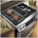 JennAir 30 inch Black Dual Fuel Range (JDS9860CDB)
