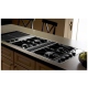 JennAir 36 inch Black Gas Cooktop (CVGX2423B)