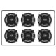 JennAir Noir JGCP436HM 36 inch Gas Cooktop