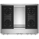 JennAir Noir JDRP536HM 36 inch Dual Fuel Range