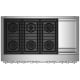 JennAir Noir JDRP548HM 48 inch Dual Fuel Range