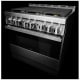 JennAir Noir 36 inch Stainless Steel Gas Range (JGRP436HM)