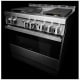 JennAir Noir 36 inch Stainless Steel Gas Range (JGRP536HM)