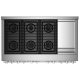 JennAir Noir JGRP548HM 48 inch Gas Range