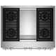 JennAir Noir JDSP536HM 36 inch Dual Fuel Range