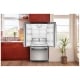 KitchenAid 33 inch 22.1 cu. ft. Stainless Steel French Door Refrigerator (KRFF333SPS)