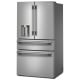 KitchenAid 36 inch 29 cu. ft. Refrigerator (KRMF436SPS)