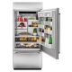 Réfrigérateur à congélateur inférieur KitchenAid 36 pouce 20.9 pi. cu. (KBBL206ESS)