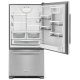 KitchenAid 33 inch 22.1 cu. ft. Stainless Steel Bottom Freezer Refrigerator (KRBR102ESS)