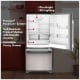 KitchenAid 30 inch 18.7 cu. ft. Bottom Freezer Refrigerator (KRBR130SPS)