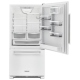 Réfrigérateur à congélateur inférieur Blanc KitchenAid (KRBX109EWH)