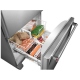 Réfrigérateur à congélateur inférieur KitchenAid KRBX109EWH