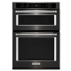 KitchenAid 27 inch Microwave Wall Oven Combo (KOCE507EBS)