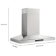 KitchenAid KVWC736SSS Ventilation