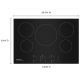 KitchenAid KCIG550JBL 30 inch Cooktop