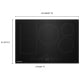 Surface de cuisson à induction KitchenAid KCIT730SBL 30 pouce