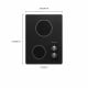 KitchenAid 15 inch Black Electric Cooktop (KECC056RBL)