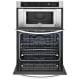 KitchenAid KEMS309BSS 30 inch Microwave Wall Oven Combo