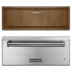 KitchenAid KEWS145SSS 24 inch Warmer Drawer